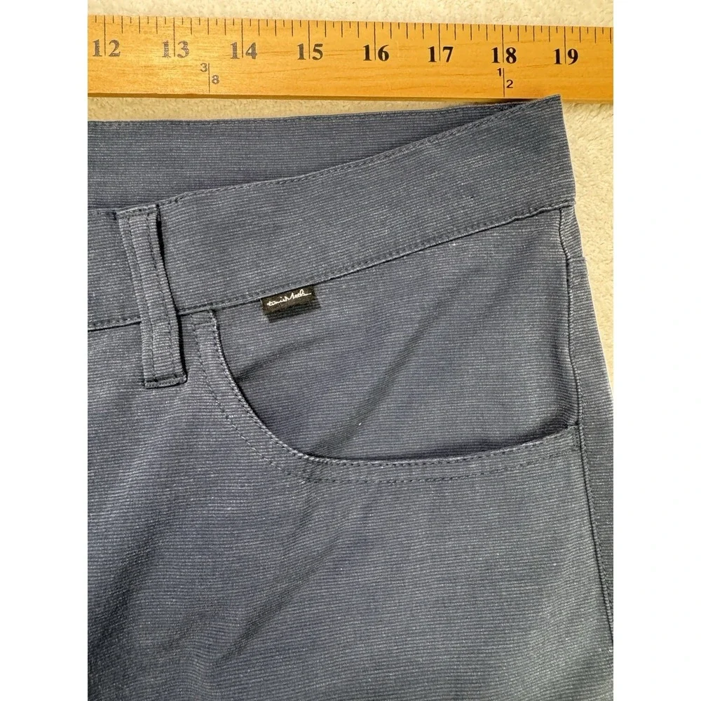 Travis Mathew Pants Mens‎ 38 Blue Open To Close Performance Golf Lightweight